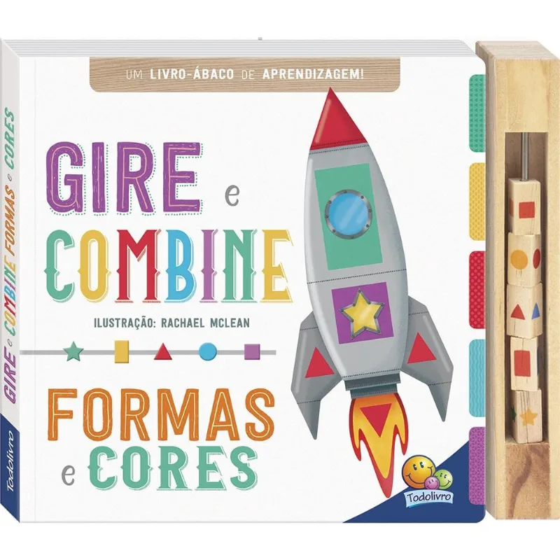 Primeiros Conceitos - Gire E Combine - Formas E Cores