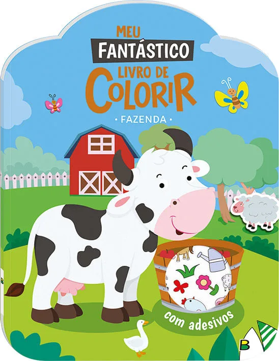 Meu Fantastico Livro De Colorir - Fazenda - LC