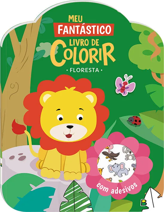 Meu Fantastico Livro De Colorir - Floresta - LC