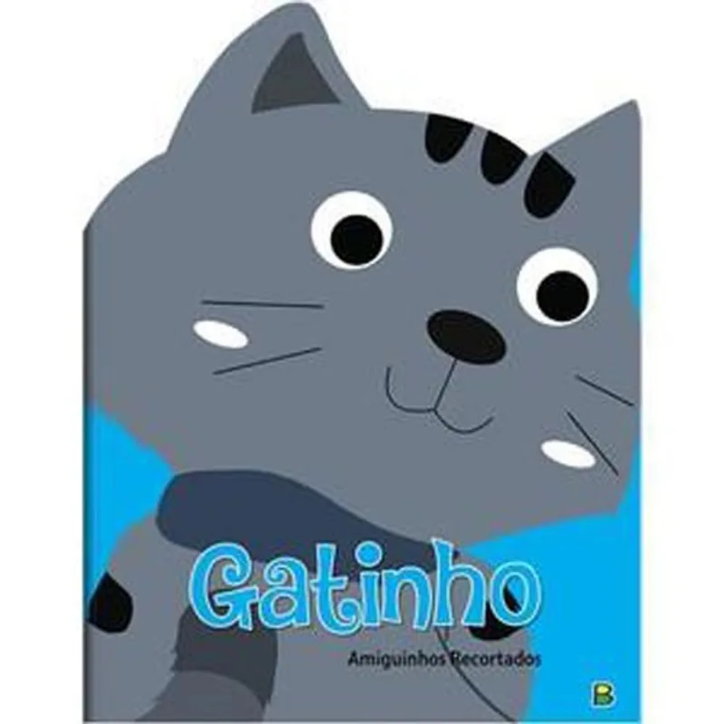 Livro Amiguinhos Recortados Ii: Gatinho Brasileitura (MP)