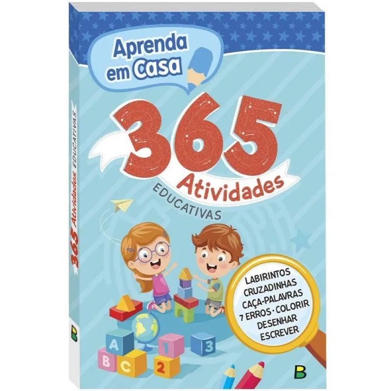 Livro de Atividades 365 Atividades 22X15,5 288PG - Todolivro