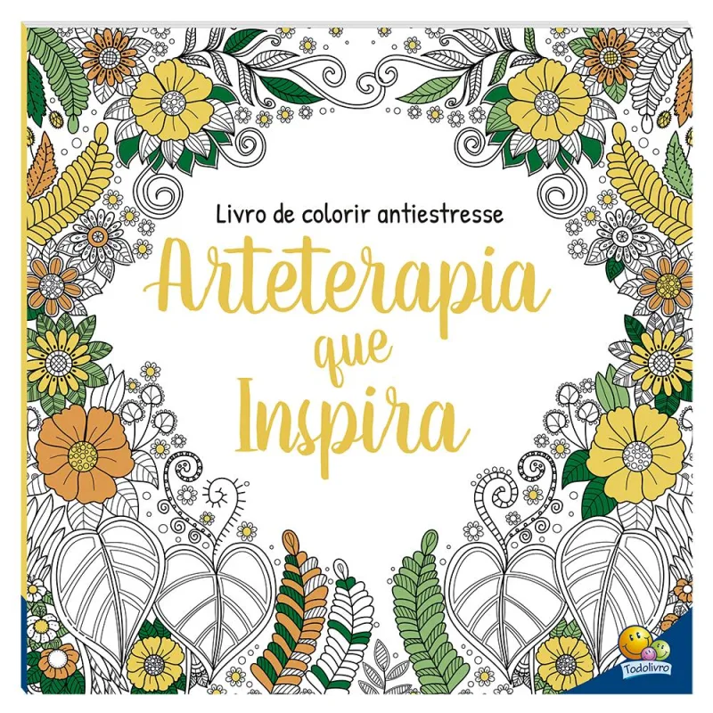 Livro De Colorir Antiestresse: Arteterapia Que Inspira - LC - Livros