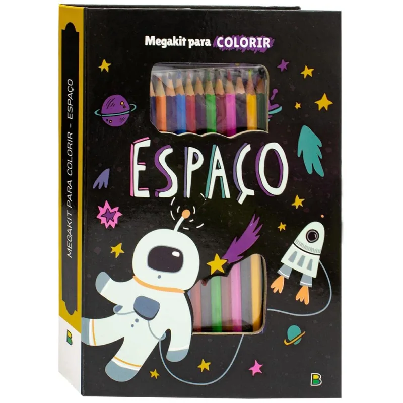 Megakit Para Colorir: Espaço - LC - Livros