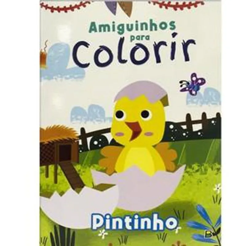 Livro Amiguinhos Para Colorir: Pintinho Todolivro (MP)