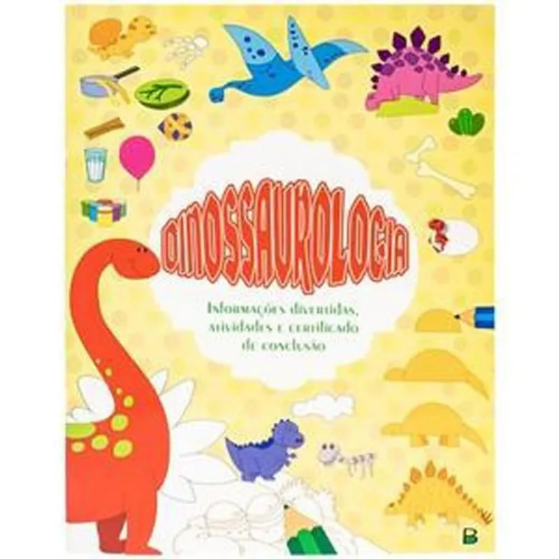LIVRO UM LIVRO-GUIA MANEIRO! DINOSSAUROLOGIA (MP) - BRASILEITURA