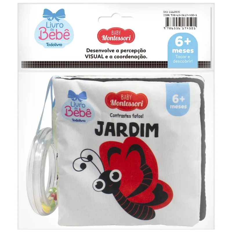 Baby Montessori - Contrastes fofos! Jardim