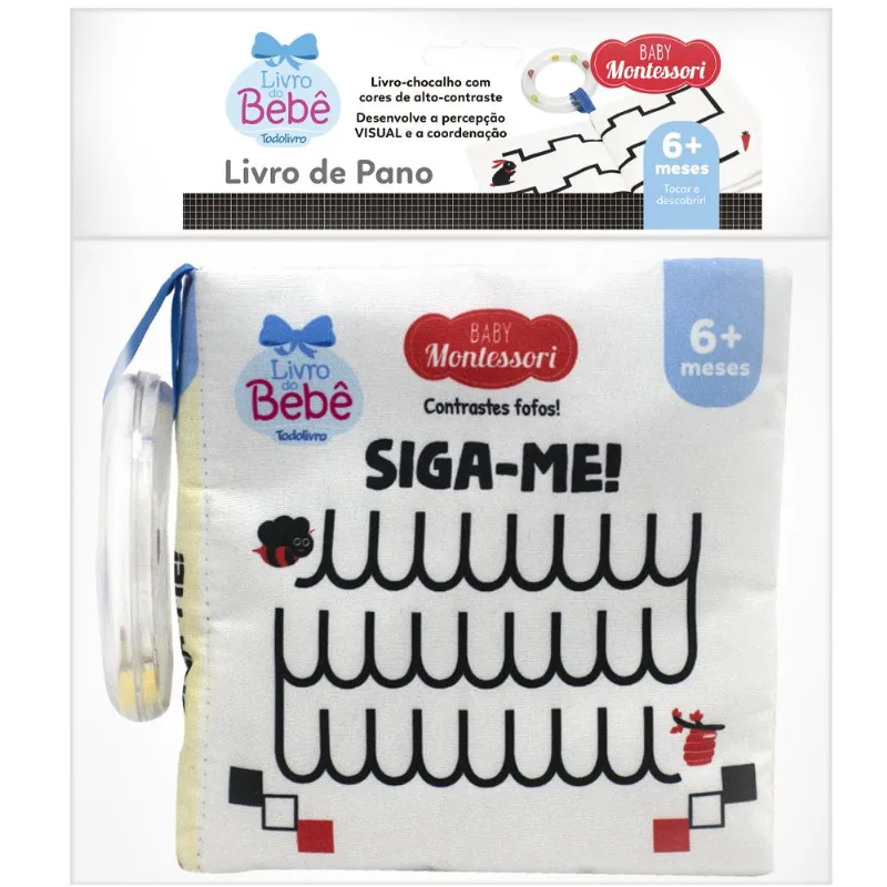 Baby Montessori - Contrastes Fofos! Siga-Me!
