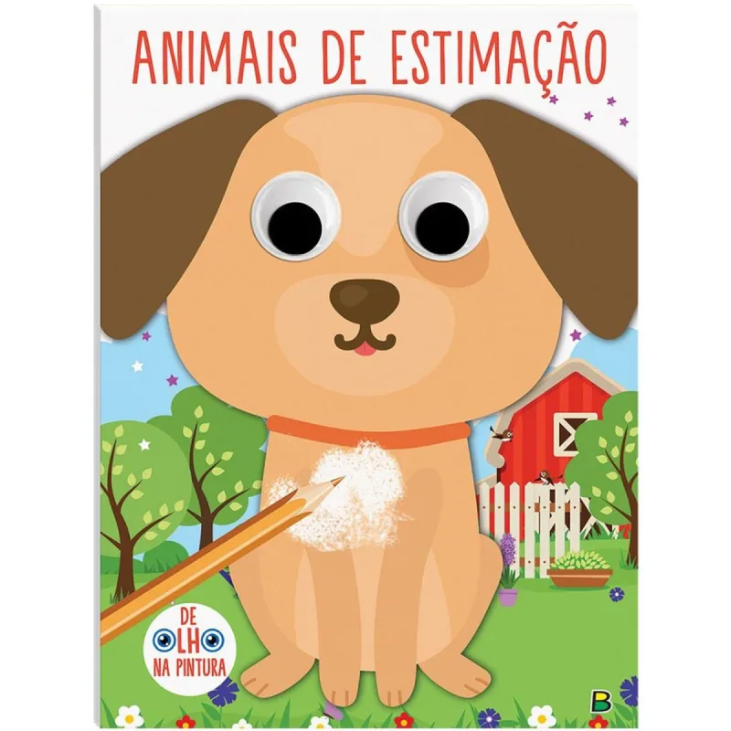 Livro De Colorir : De Olho Na Pintura - Animais De Estimacao TODOLIVRO - Todolivro - Brinquedos