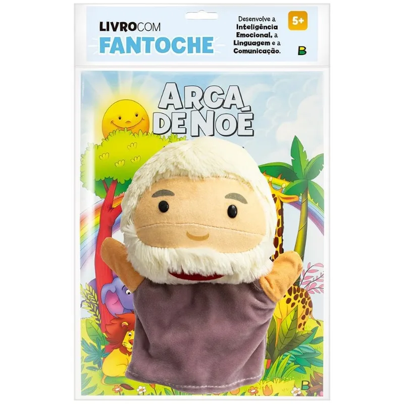 Escolha Seu Tema - Livro Infantil Com Fantoche - Livro Com Fantoche: Arca De Noe - Todolivro