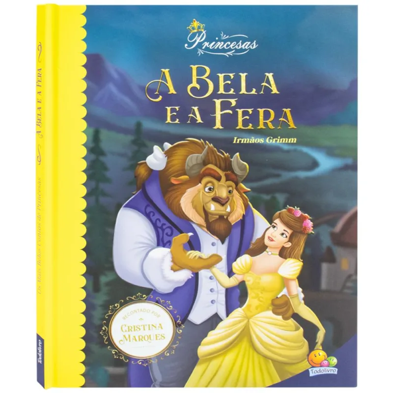 Os Mais Belos Contos De Princesas - A Bela E A Fera - LC - Livros