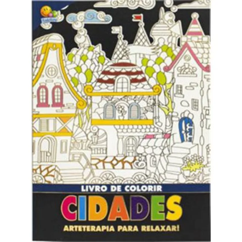 Livro Arteterapia Para Relaxar! Cidades Todolivro (MP)