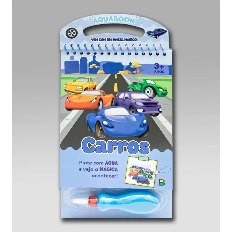 Livro Aquabook Carros Carros