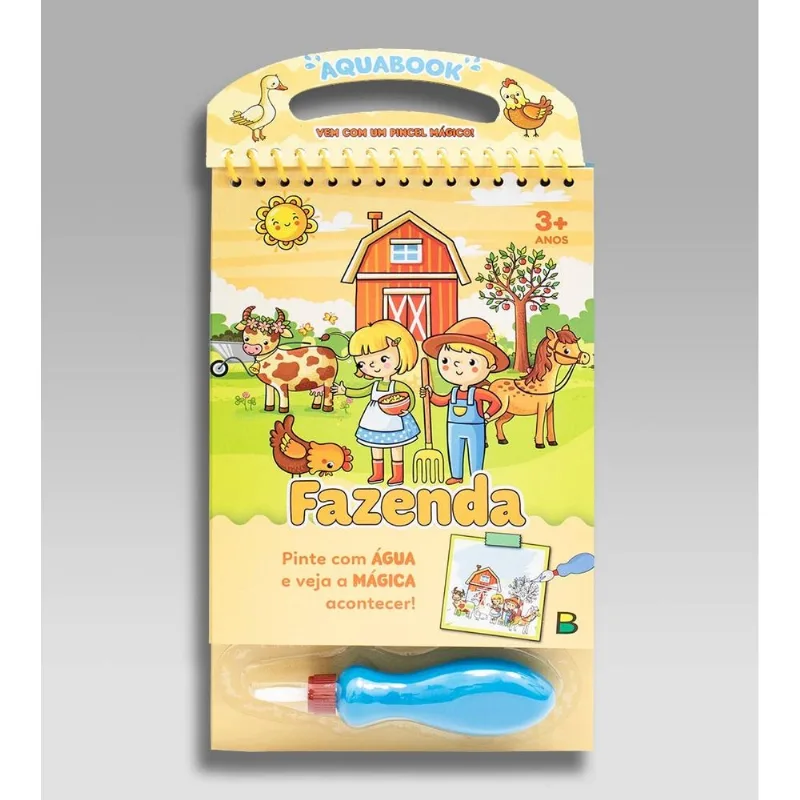 Livro Aquabook Fazenda Fazenda