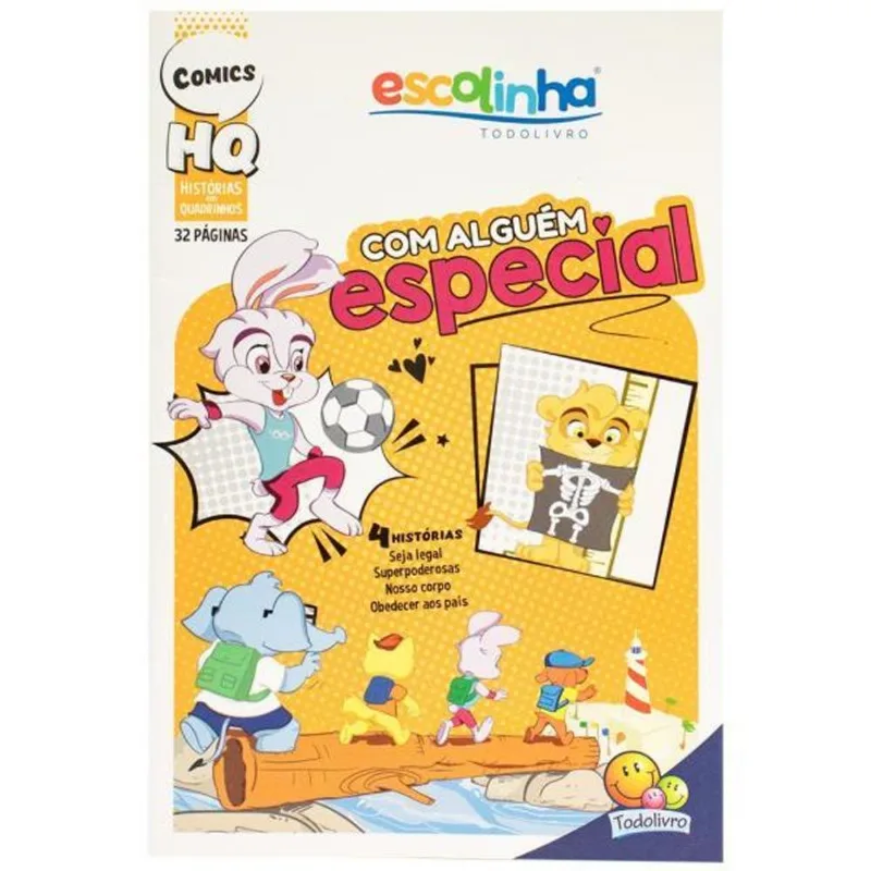 ESCOLINHA HQ (32P): COM ALGUÉM ESPECIAL