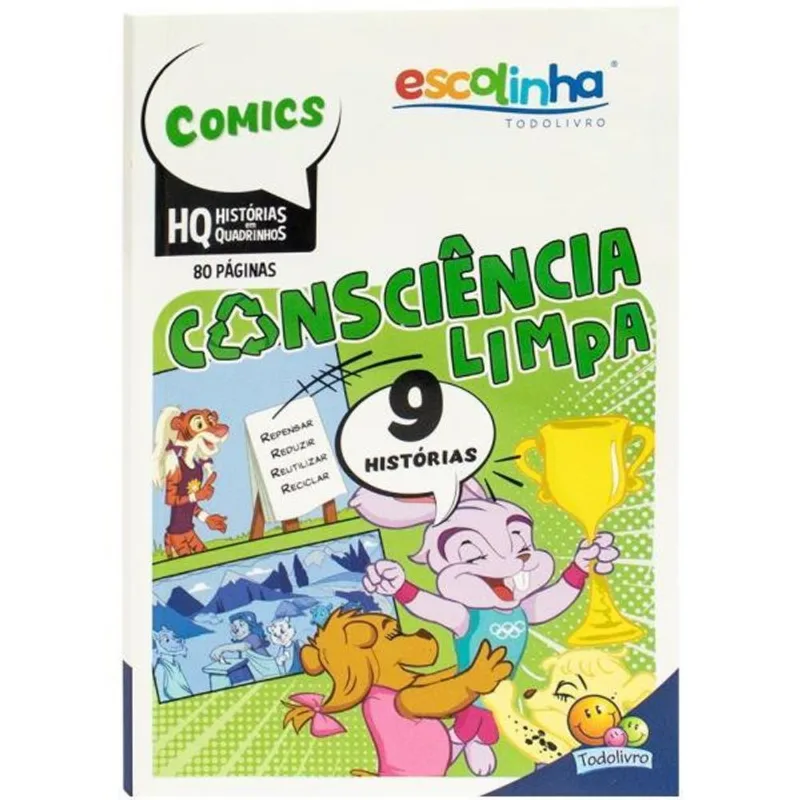 ESCOLINHA HQ (80P): CONSCIÊNCIA LIMPA