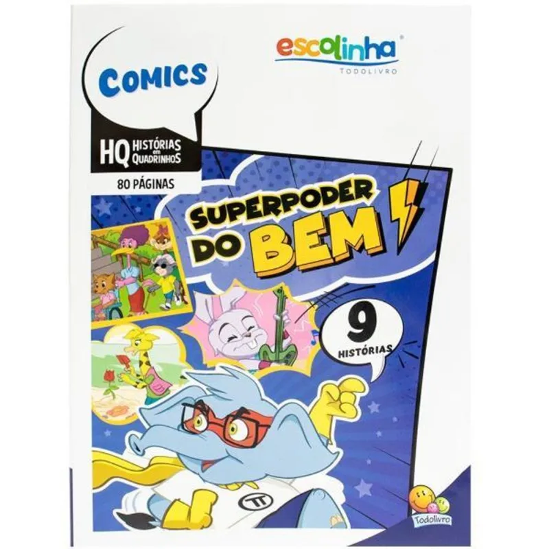 ESCOLINHA HQ 20X27 (80P): SUPERPODER DO BEM