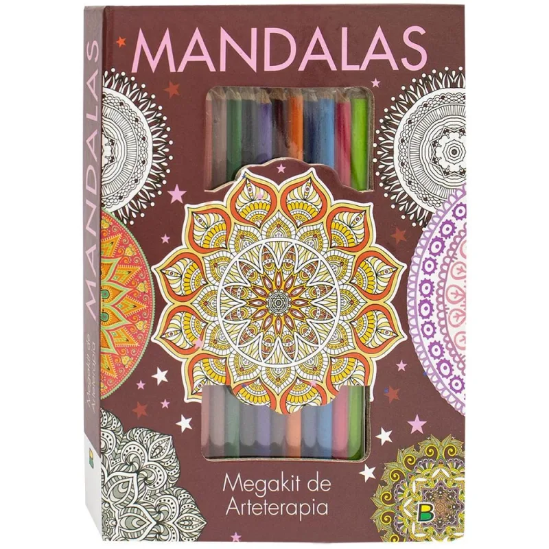 Megakit De Arteterapia: Mandalas - LC - Livros
