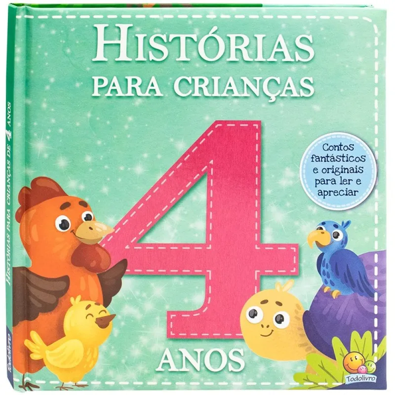 Histórias Para Crianças 4 Anos - LC - Livros