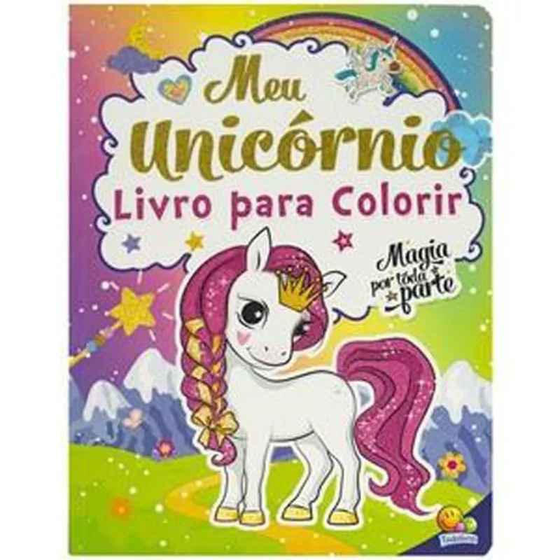 Livro Meu Unicórnio Livro Para Colorir Todolivro (MP)