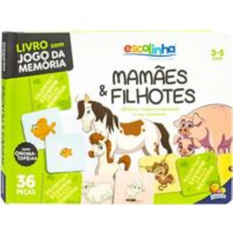 Escolinha Memória: Mamães E Filhotes