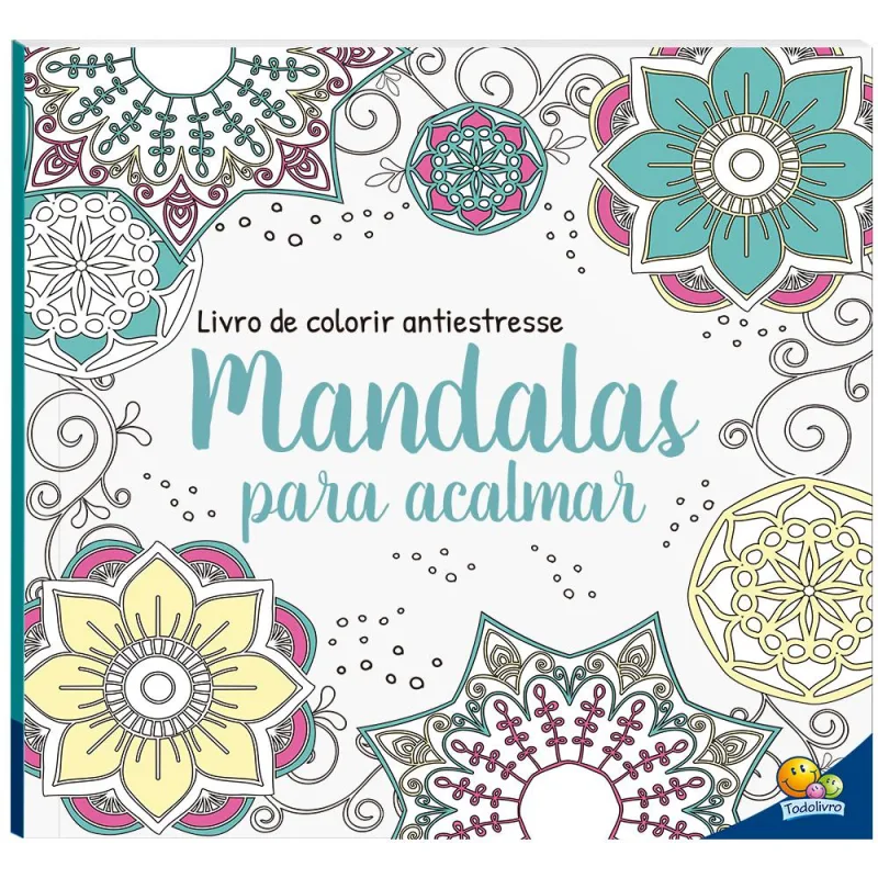 Livro De Colorir Antiestresse: Mandalas Para Acalmar - LC