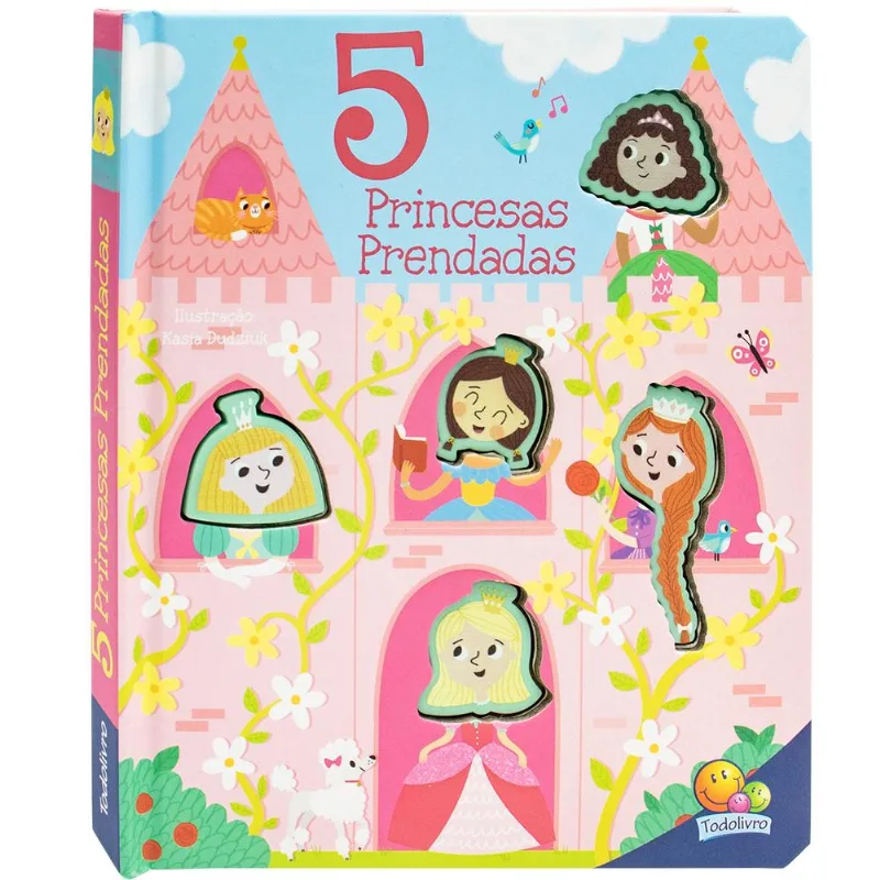 Amiguinhos De Silicone - Toque E Sinta - 5 Princesinhas