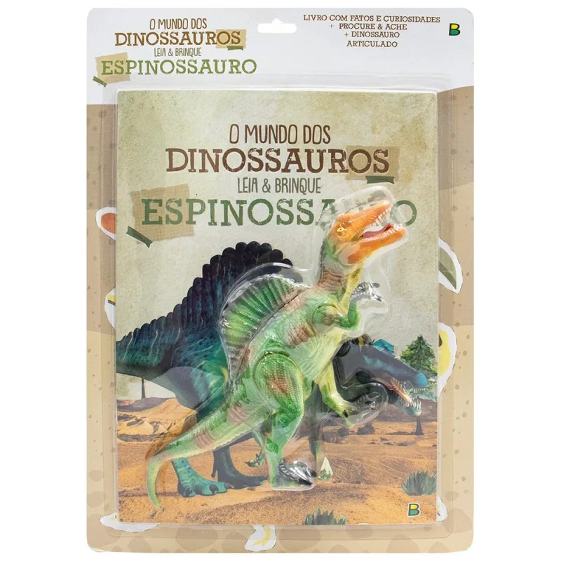 O Mundo Dos Dinossauros - Espinossauro - LC - Livros