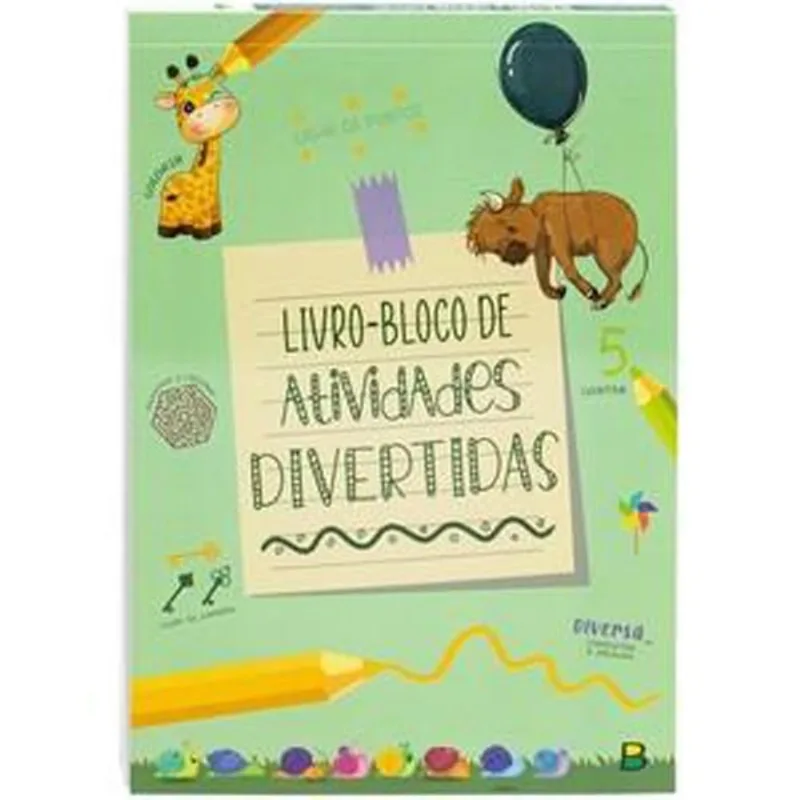 Livro Livro-bloco De Atividades... Divertidas Brasileitura (MP)