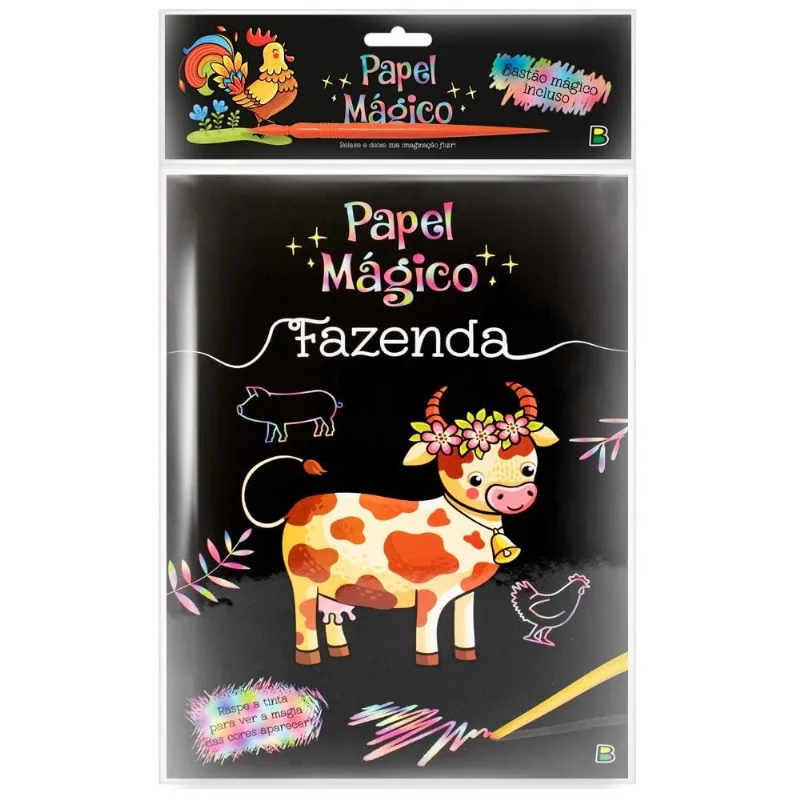 Linha Escolar - Papel Magico: Fazenda