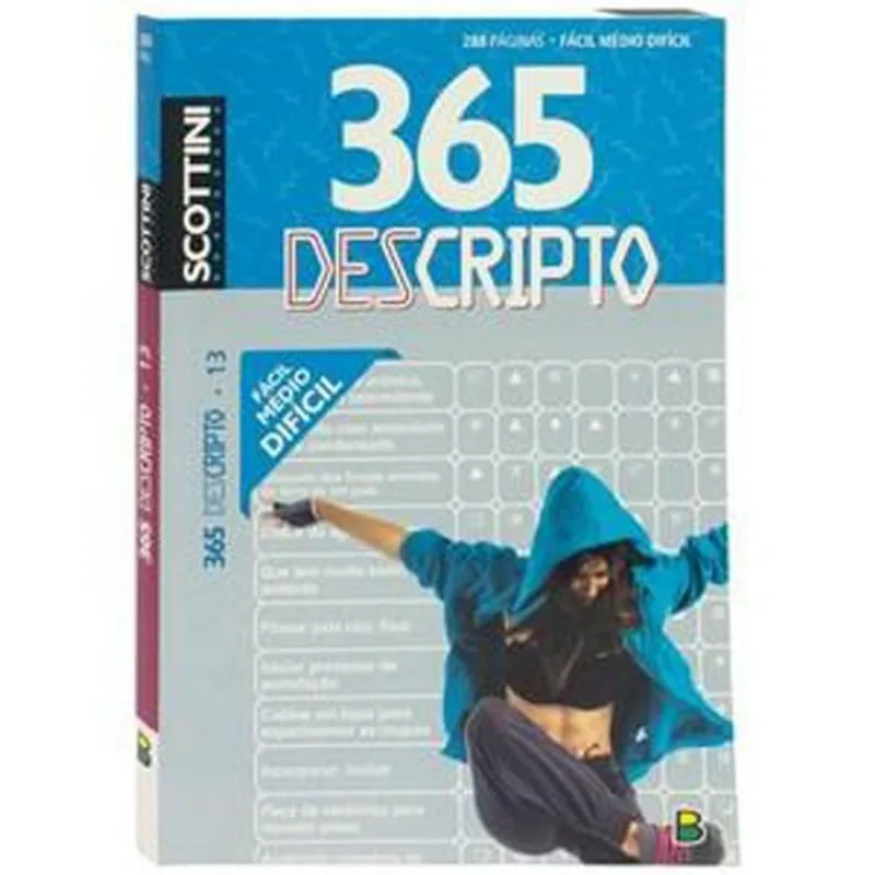 Livro Scottini 365 Descripto (288P) N.13 Brasileitura (MP)