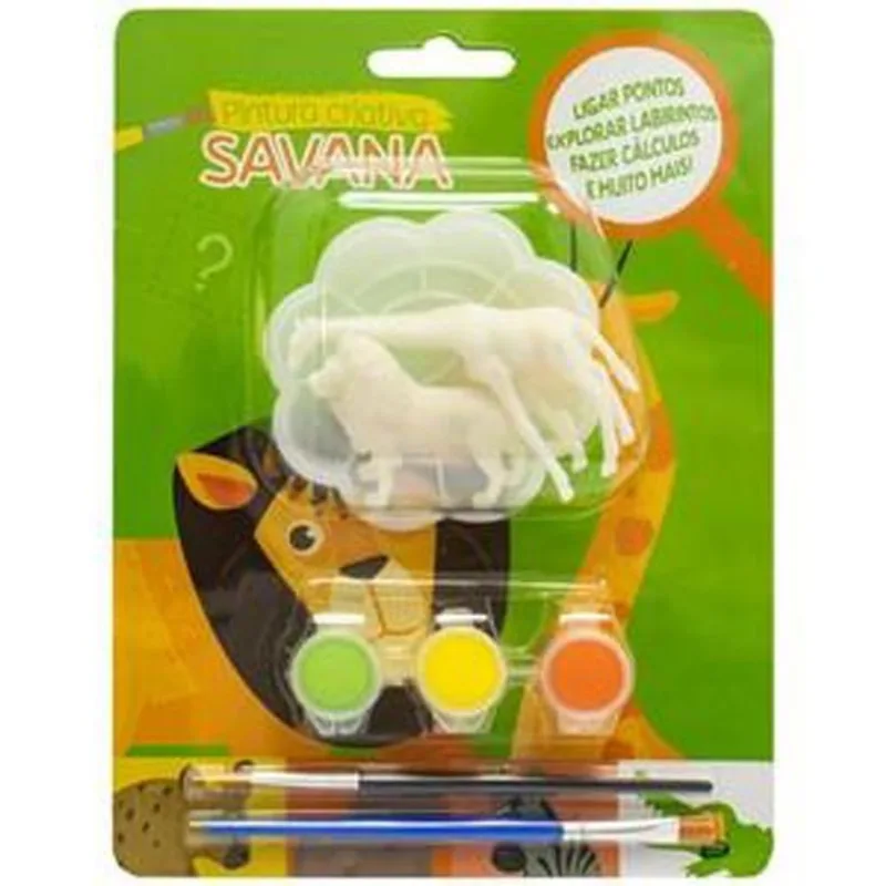Livro Pintura Criativa: Savana Todolivro (MP)