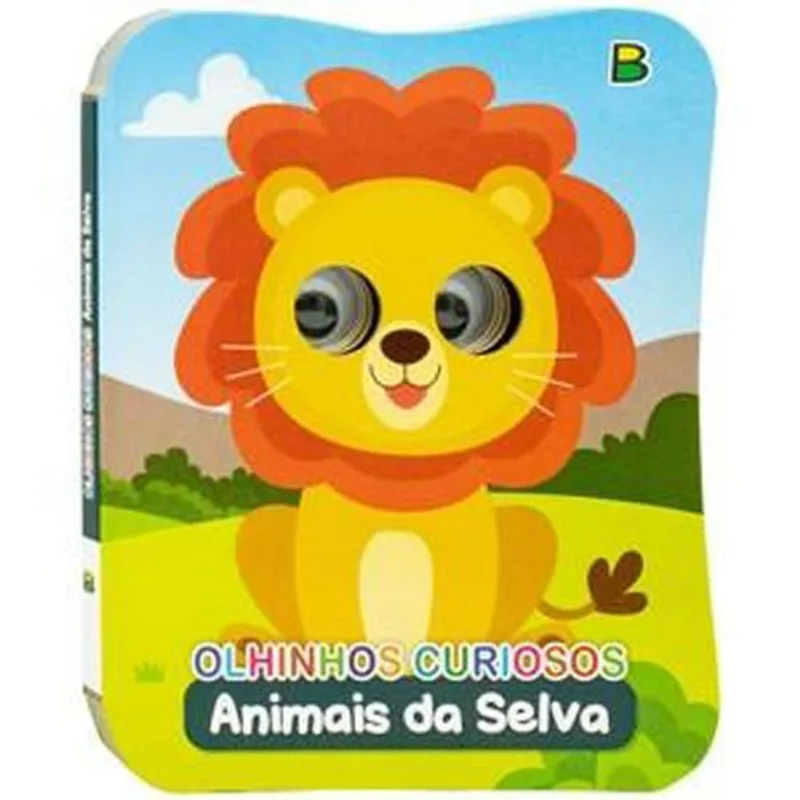 Livro Olhinhos Curiosos: Animais Da Selva Brasileitura (MP)