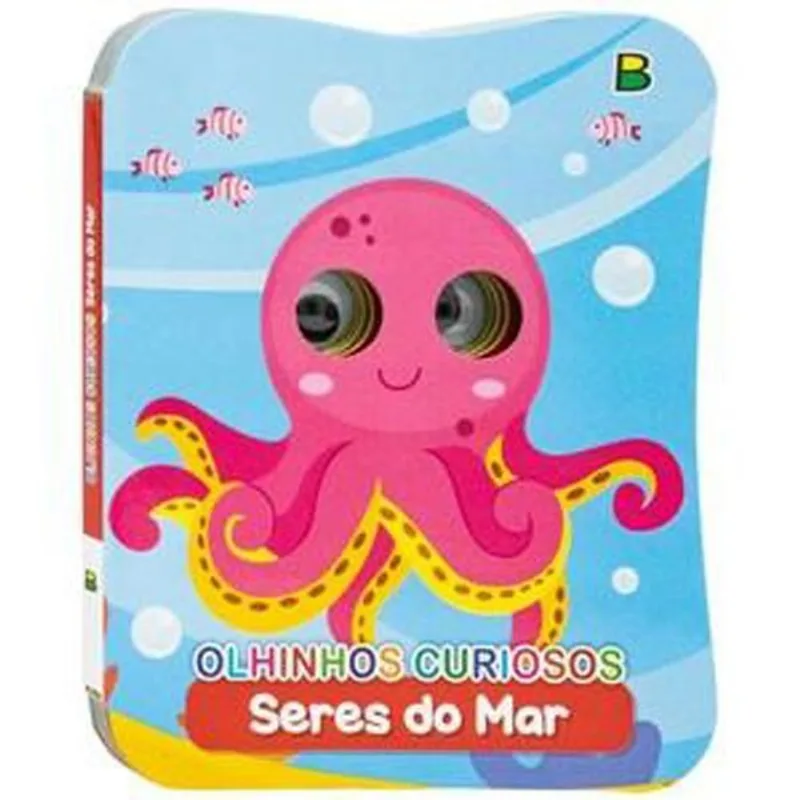 Livro Olhinhos Curiosos: Seres Do Mar Brasileitura (MP)