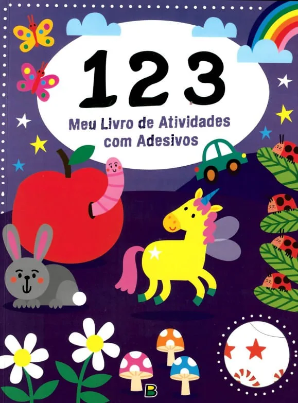 Meu Livro De Atividades Com Adesivos: 123 - LC