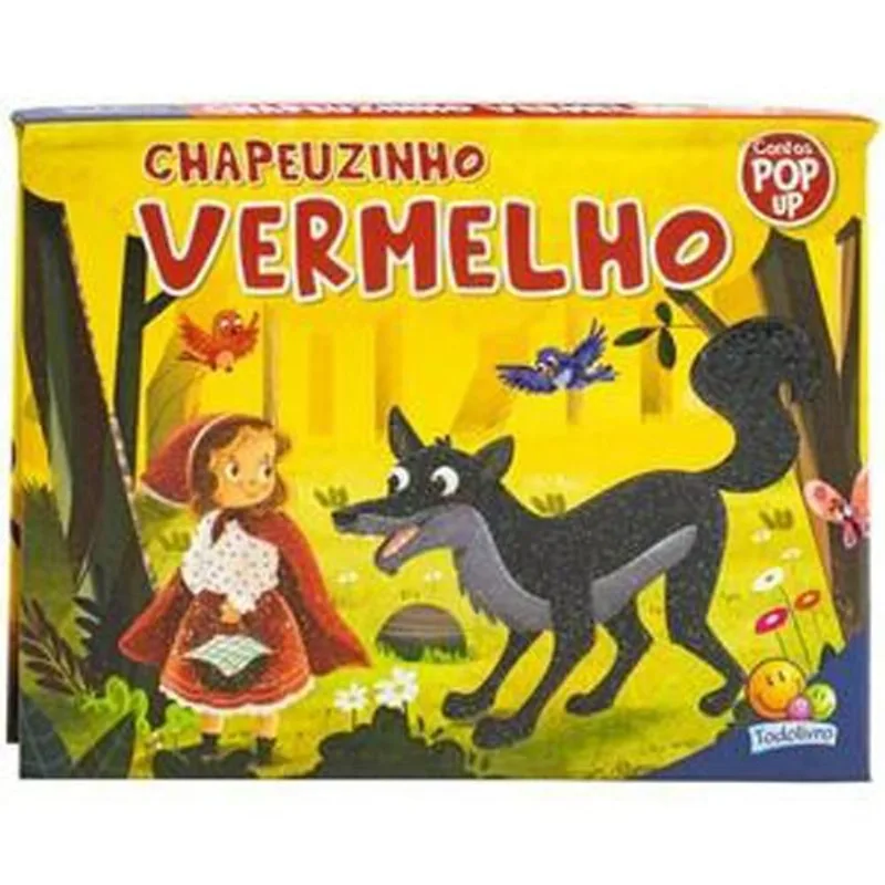 Livro Contos Pop-up: Chapeuzinho Vermelho Todolivro (MP)