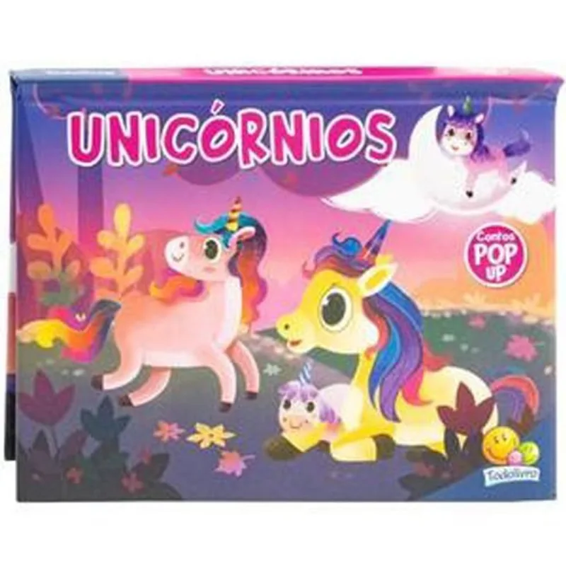 Livro Contos Pop-up: Unicórnios Todolivro (MP)