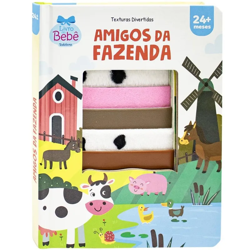 Texturas Divertidas - Amigos Da Fazenda