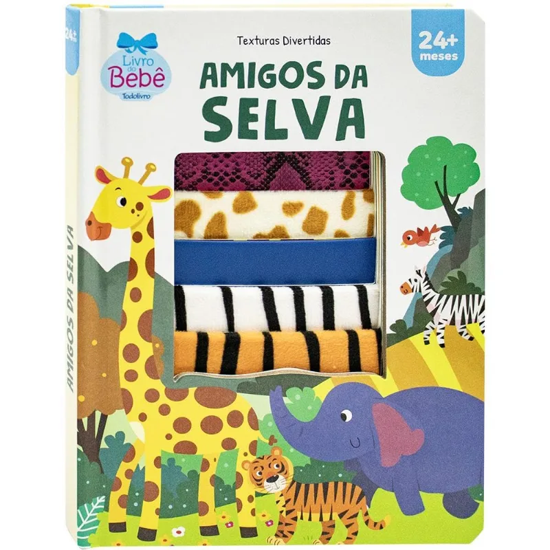 Texturas Divertidas - Amigos Da Selva