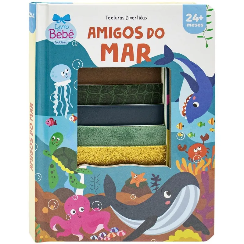 Texturas Divertidas - Amigos Do Mar