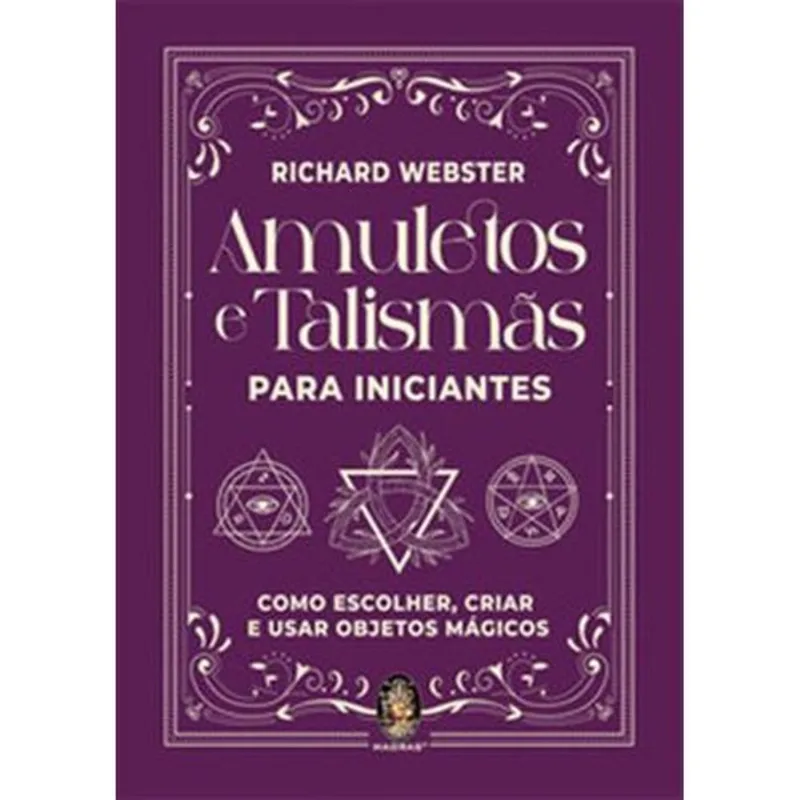 Livro Amuletos E Talismãs Para Iniciantes Madras Editora (MP)