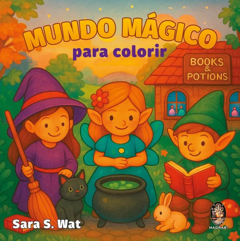 Mundo Mágico Para Colorir - LC - Livros