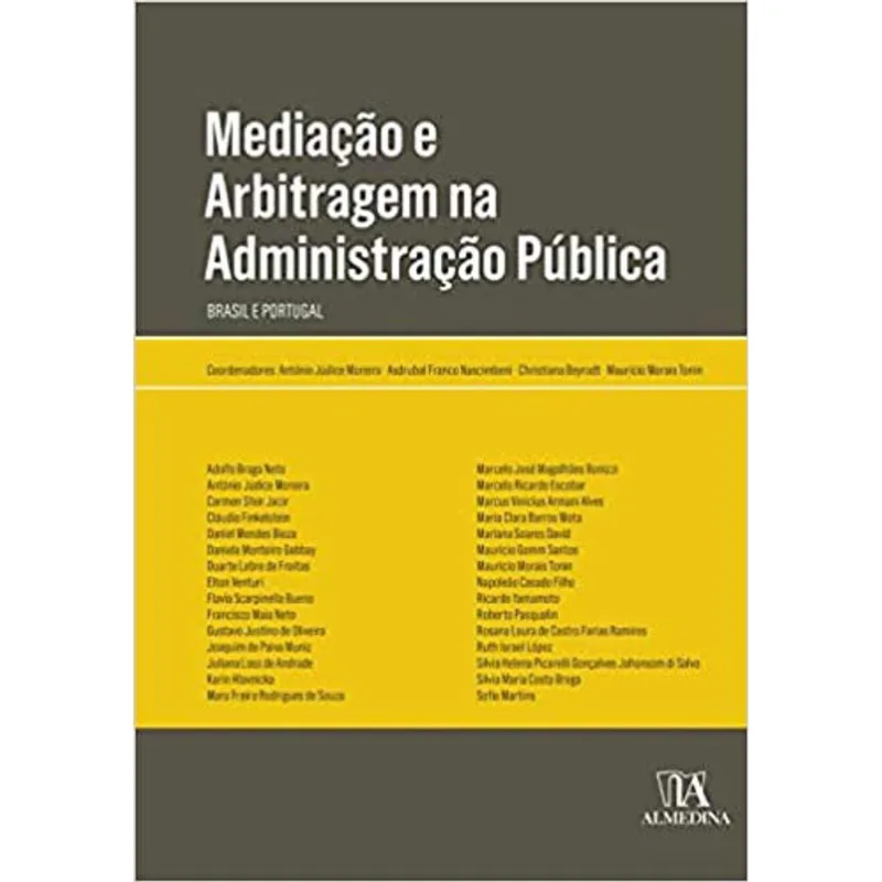 MEDIAÇÃO E ARBITRAGEM NA ADMINISTRAÇÃO PÚBLICA