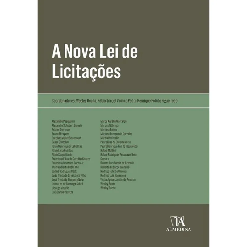 A NOVA LEI DE LICITAÇÕES
