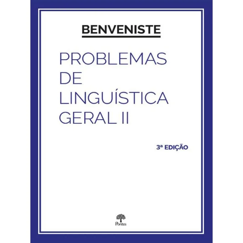 PROBLEMAS DE LINGUÍSTICA GERAL - VOL. 2