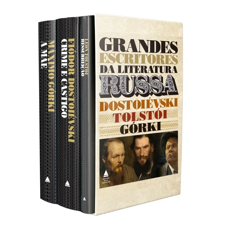 Box Grandes Escritores Da Literatura Russa
