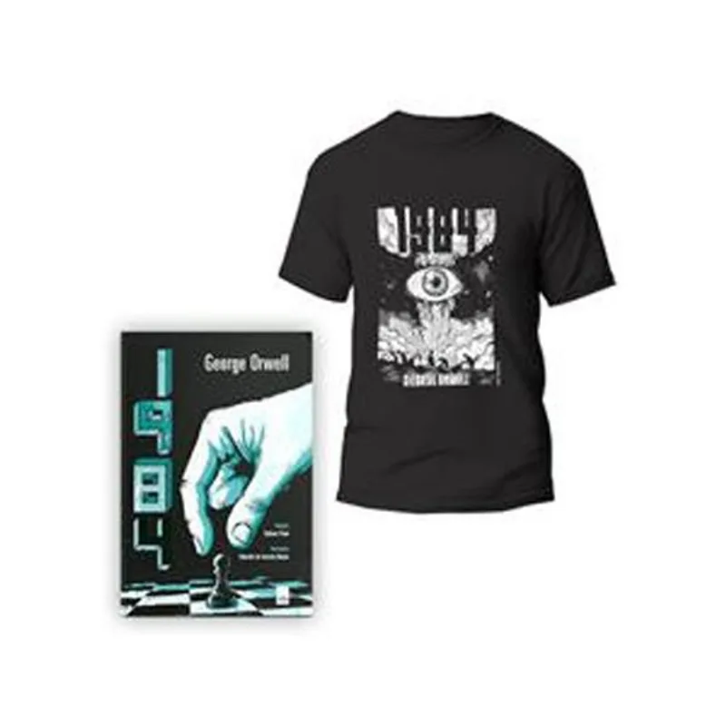 Livro 1984 + Camiseta Leya (MP)
