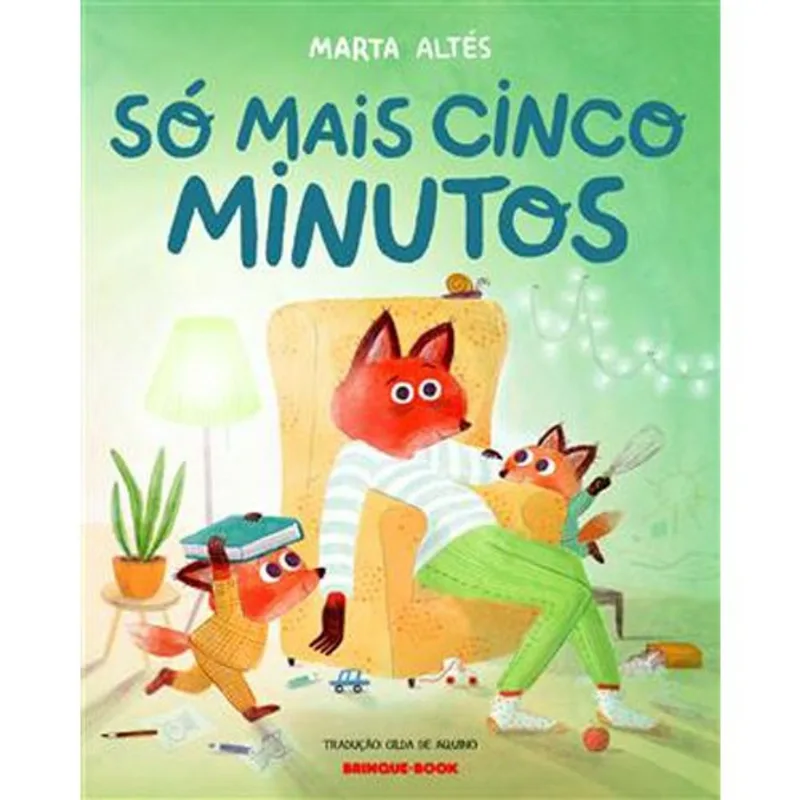Livro Só Mais Cinco Minutos Brinque Book (MP)