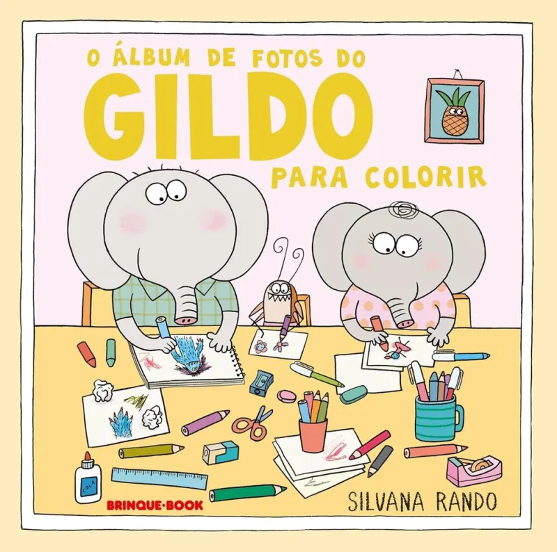 O Álbum De Fotos Do Gildo: Para Colorir - LC - Livros