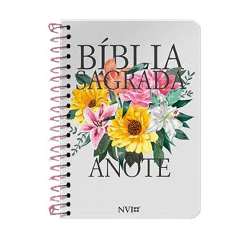 Livro Bíblia Anote Nvi Primavera Geografica (MP)