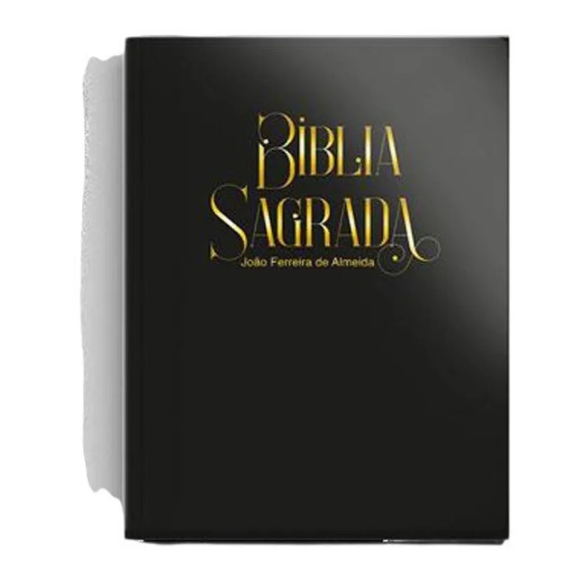 Livro Bíblia Arc Hiper Gigante Preta Luxo Geografica (MP)